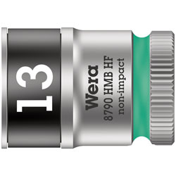 Wera 05003747001 8790 HMB HF Zyklop Socket 3/8 Drive 13 x 29mm