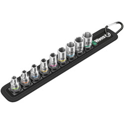 Wera 05003883001 Belt A 4 Zyklop Socket Set, 1/4 Drive