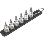 Wera 05003997001 Belt C 3 TORX® HF Zyklop Bit Socket Set With HF, 1/2" Drive