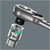 Wera 05004004001 8004 A Zyklop Metal Ratchet With Switch Lever And 1/4 Drive