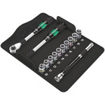 Wera 05004090001 8006 SC 1 Zyklop Hybrid Ratchet Set, 1/2 Drive, Metric