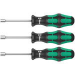 Wera 05134275001 395 HO/3 Sanitary Nutspinner Set 3pc