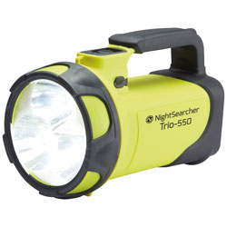 NightSearcher NSTRIO550Y High Powered LED Handlamp 550Lumens Yellow