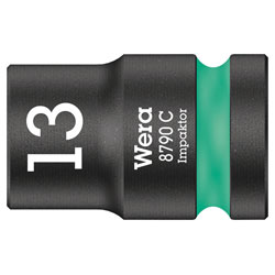 Wera 05004570001 8790 C Impaktor Socket with 1/2 Drive 13 x 38 mm