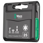 Wera 05057775001 Bit-Box 15 Impaktor TX TX 25 x 25 mm 15 Piece