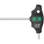 Wera 05023346001 454 HF T-Handle Hexagon Screwdriver Hex-Plus - HF 6 x 100mm