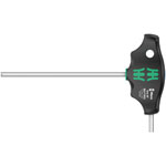 Wera 05023363001 454 HF T-Handle Hex Screwdriver Hex-Plus - HF Imp 7/32" x 150mm