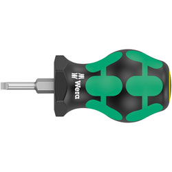 Wera 05008840001 335 Stubby/Carburetor Screwdriver 0.6 x 3.5 x 24.5mm