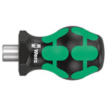 Wera 05008880001 811/1 Stubby Bitholding Screwdriver, Magnetic, 1/4