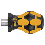 Wera 05008881001 811/1 ESD Stubby Bitholding Screwdriver, Magnetic, 1/4" x 54mm