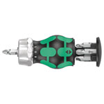 Wera 05008885001 Kraftform Kompakt Stubby Magazine RA 3, 6 pc