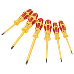 Wera 05051576001 1060 i/1065 i/6 Kraftform VDE Screwdriver Set, 6 pc