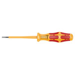 Wera 05051580001 1060 i VDE Kraftform Slotted Screwdriver, 0.4 x 2.5 x 80mm