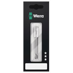 Wera 05160924001 899/4/1 S Universal Bit Holder - Retaining Ring, 1/4 x 75mm