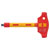 Wera 05005122001 410 i VDE B RA VDE-Insulated T-Handle With Ratchet 3/8 Sockets
