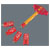 Wera 05005122001 410 i VDE B RA VDE-Insulated T-Handle With Ratchet 3/8 Sockets