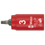 Wera 05005900001 8740 A VDE HF Zyklop Bit Socket 1/4" Hex Socket Screws 3 x 45mm