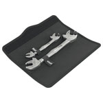 Wera 05020340001 6006 Joker 2 Set 1 Self-setting Double Spanner 2pc