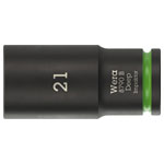 Wera 05005561001 8790 B Impaktor Deep Socket With 3/8" Drive 21 x 63mm