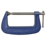 IRWIN T1193 Record 119 Medium-Duty Forged G Clamp 75mm / 3in