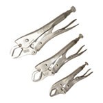 IRWIN 10508020 Vise-Grip Oiginal Locking Plier 3pc Set (5CR, 7CR, 10CR) + Tray