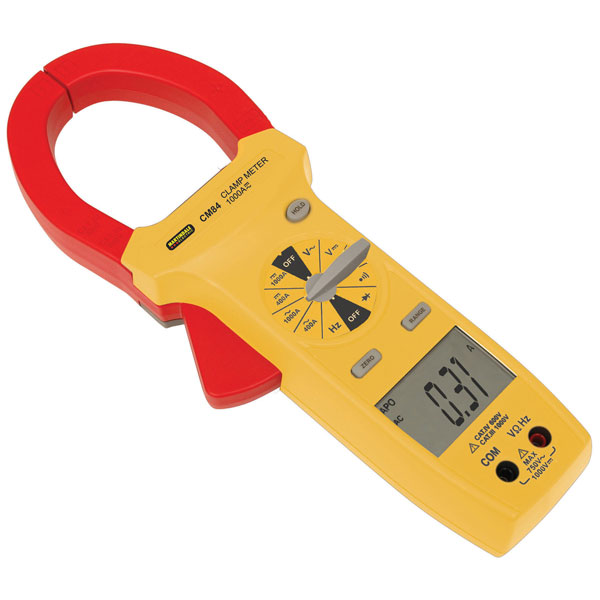 Martindale CM84 1000A AC/DC Clamp Multimeter | Rapid Online