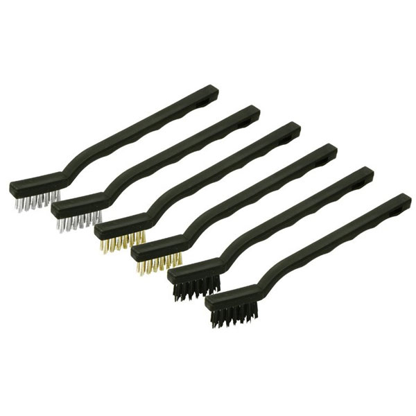 Rolson 42836 6pc Wire Brush Set