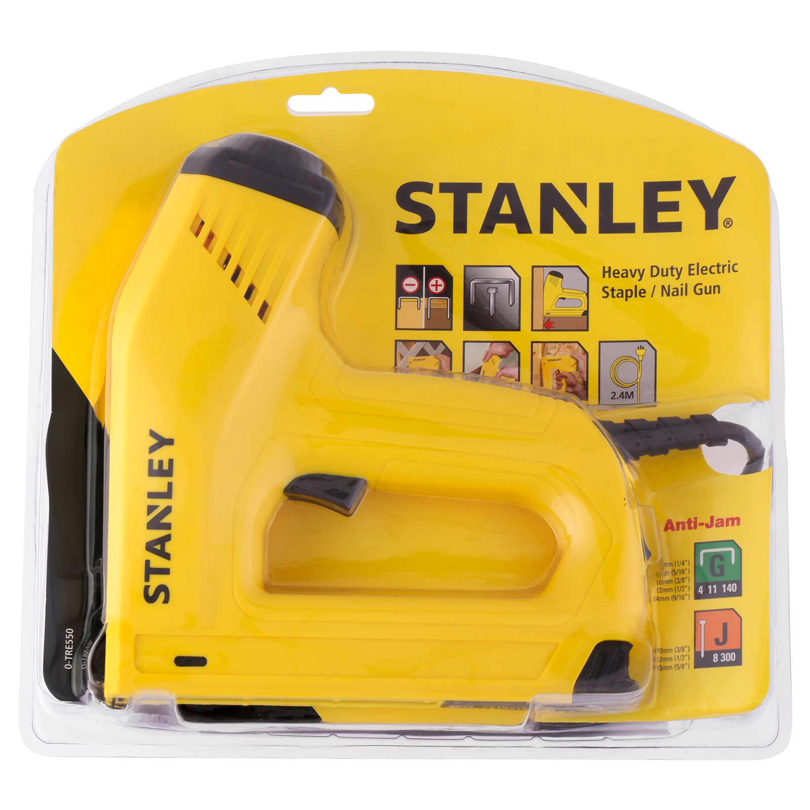 Stanley 2-in-1 Electric Stapler and Brad Nailer TRE550Z