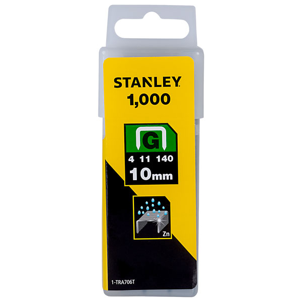 Stanley 0-TRA708T Heavy Duty Staples 12mm Pack of 1000