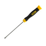 Stanley Cushion Grip Screwdriver Parallel Slotted 3mm X 100mm