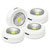 Rolson 61601 4pc COB Push Light
