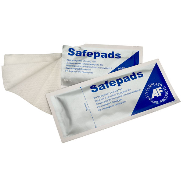 AF SPA100 Safe Pads Isopropanol Cleaning Pads Single Rapid Online