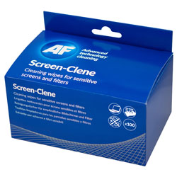 AF SCS100 Screen-Clene Anti-Static Screen & Filter Cleaning Wipe - Box of 100