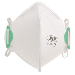 JSP BEA110-101-000 Fold Flat Disposable Vertical Mask FFP1 - 211 - Pack Of 5