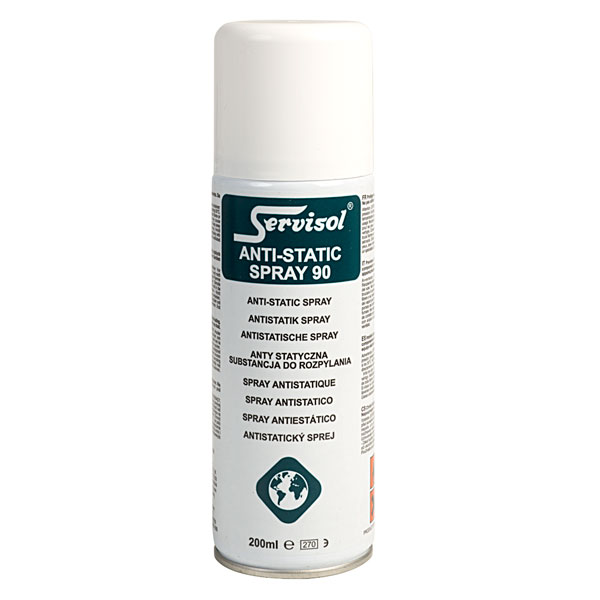 Servisol 6100013000 AntiStatic Spray 90 200ml Rapid Online