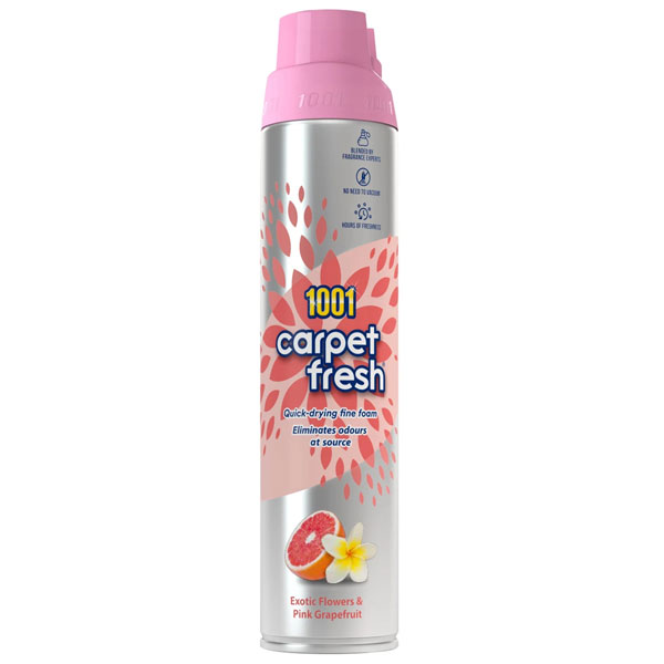 Image of 1001 44545 Carpet Fresh Exotic Flowers &amp; Pink Grapefruit 300ml