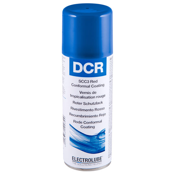 Click to view product details and reviews for Electrolube Dcr200h Conformal Coating Scc3 200ml Red.