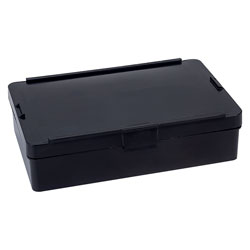 WEZ Small Container Box with Hinged Lid - Static Safe Environments