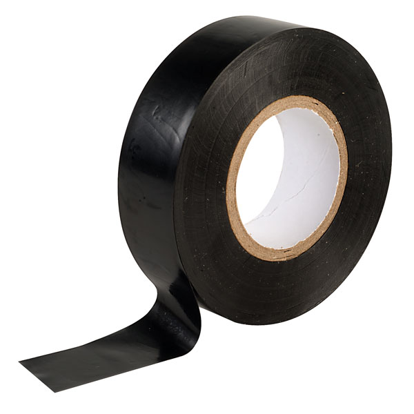 PVC Tape Electrical Insulating Insulation Tap 19mm x 10 & 20 Meter Long Black 