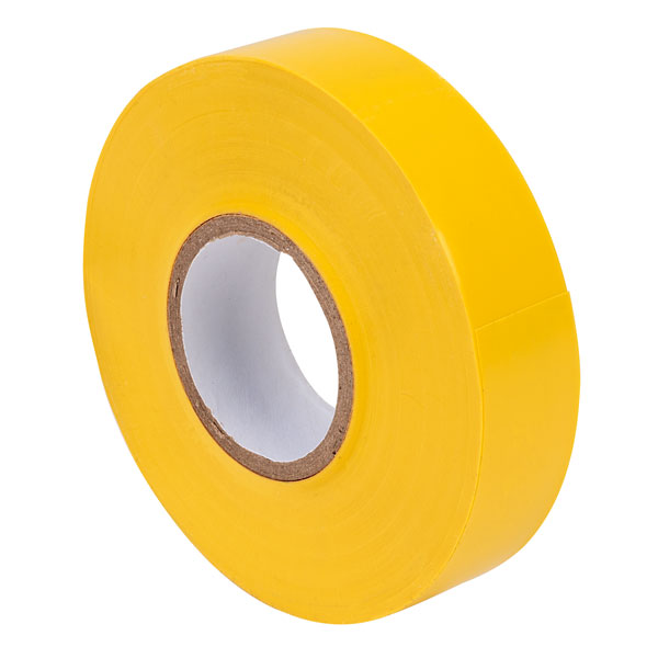 Ultratape Yellow PVC Electrical Insulating Tape 19mm x 33m