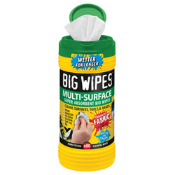 Big Wipes 2440 4x4 Multi-Surface Cleaning Wipes Tub of 80