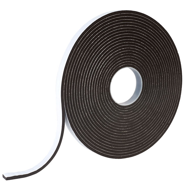 Technibond TSB220 6X19 12M Compressible Foam PVC Sealing Tape 6mm x ...