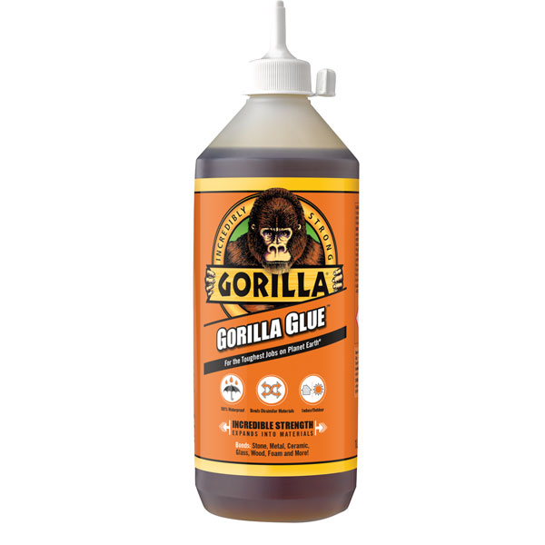 Gorilla Glue 1044360 Polyurethane Glue 1 Litre | Rapid Online