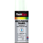 PlastiKote 60103 Multi-purpose Enamel Spray Paint 400ml - Matt White