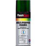 PlastiKote 60106 Multi-purpose Enamel Spray Paint 400ml - Gloss Green