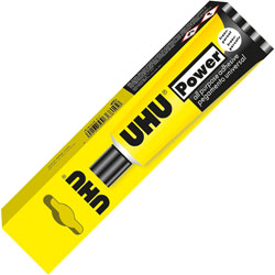 UHU 3-36812 Power Transparent All Purpose Adhesive 33ml