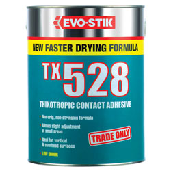 Evo-Stik 30812991 TX528 Thixotropic Contact Adhesive 5 Litre