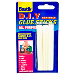 Bostik 80712 Glue Sticks 12mm x 100mm For DIY Hot Melt Glue Gun - Pack Of 6