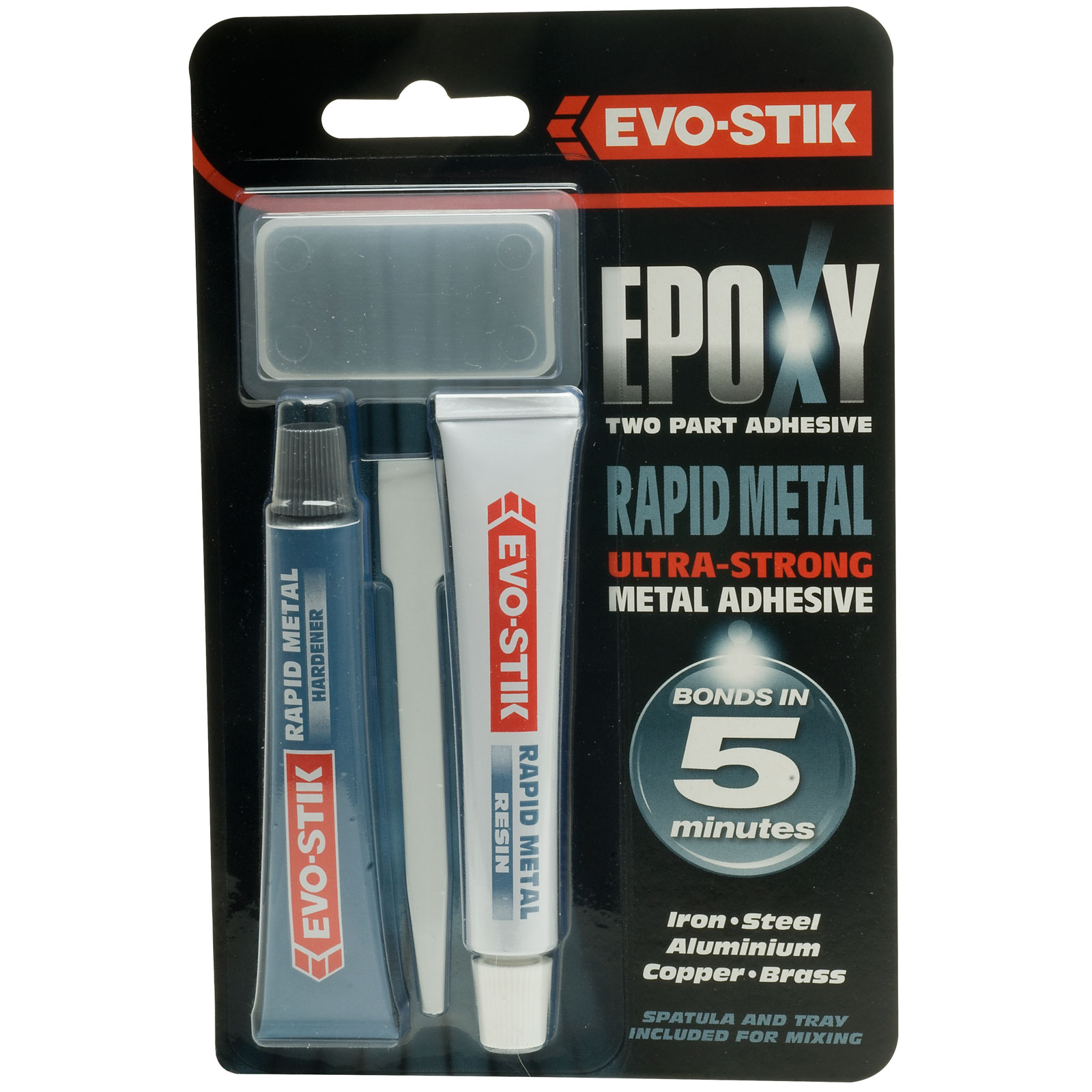 EvoStik 30613666 Rapid Metal Tube 2 x 15ml Rapid Online