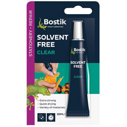 Bostik 80520 Glu & Fix All Purpose Solvent Free Adhesive 20ml
